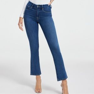 Good American Blue Straight Leg Jeans - Size 18